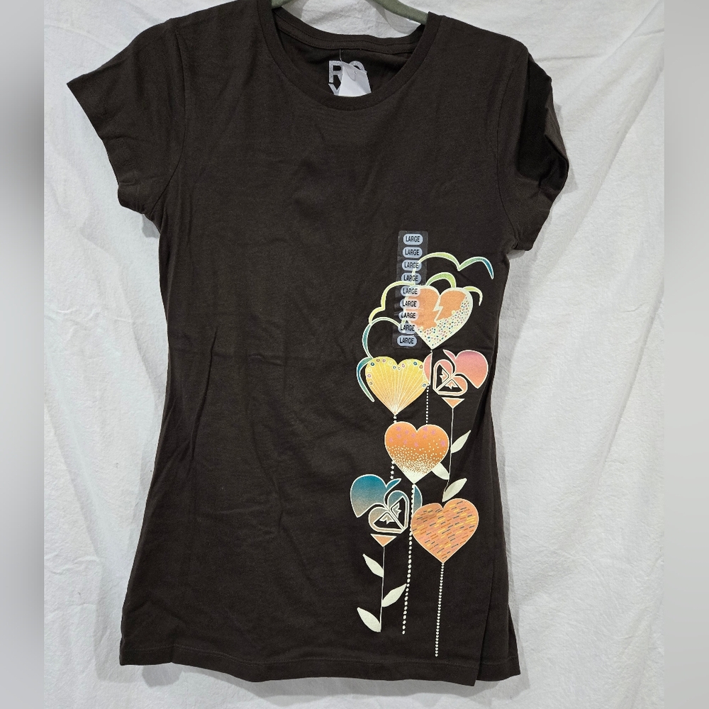 NWT Vintage Roxy Tshirt Size Large